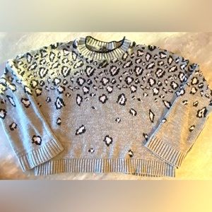 Xl express crop sweater